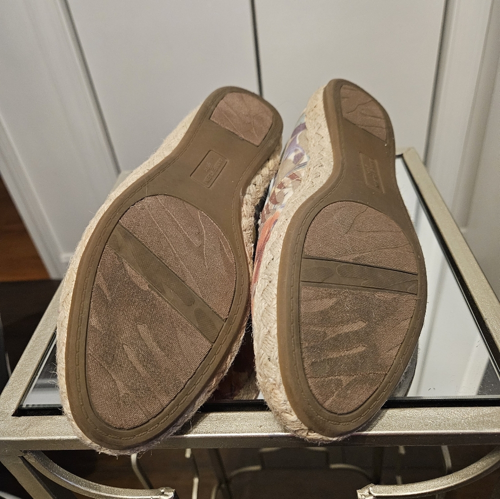Anne Klien iFLEX, Vibrant Floral Slip-On Sneakers, size 8.5M - Picture 7 of 7